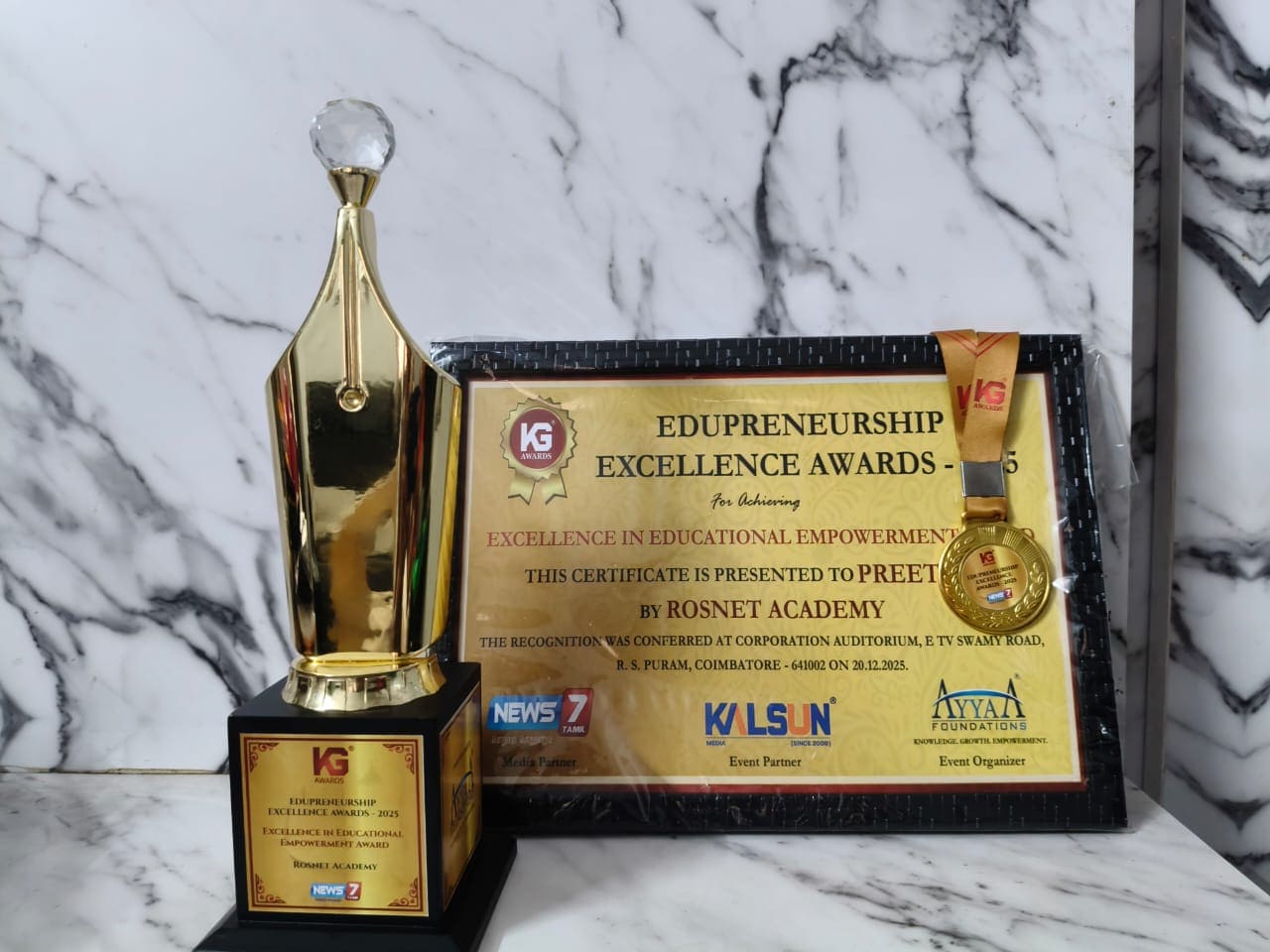 Academy Announcement